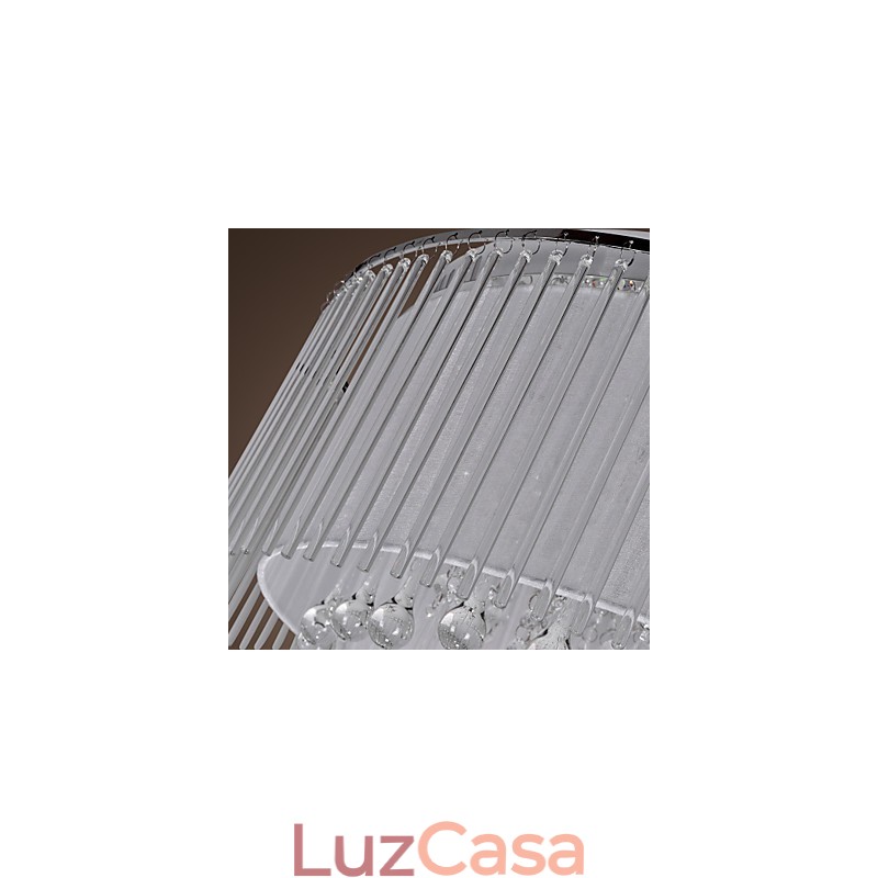 Moderno Contemporâneo Cristal Galvanizado Montagem Embutida