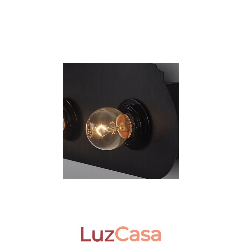 4 luzes American Village Pastoral LOFT estilo quarto corredor ferro retro lâmpadas de parede