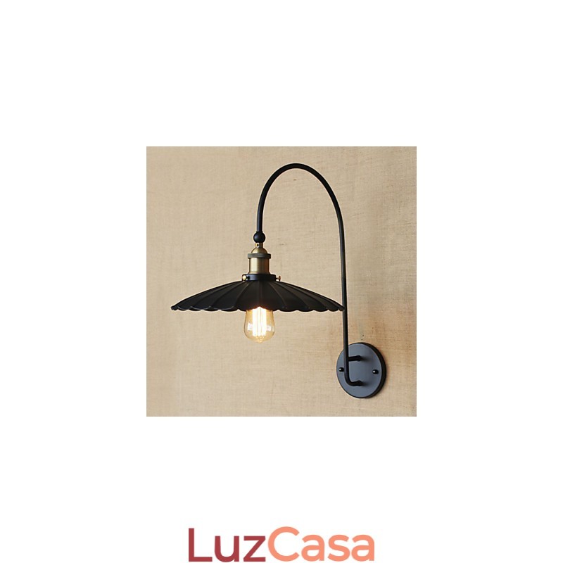 Apliques de parede Iluminação de banheiro Luzes de parede externas Luzes de parede de leitura Tradicional Clássico Metal