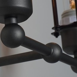 Luminária de parede de ferro retrô estilo loft americano country, luzes da indústria de arte