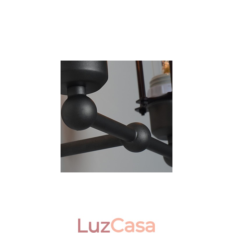 Luminária de parede de ferro retrô estilo loft americano country, luzes da indústria de arte