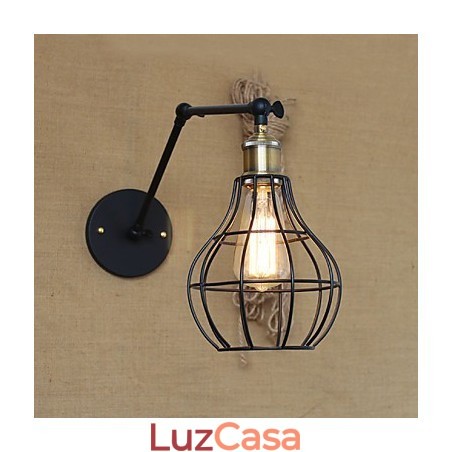 Arandelas de parede Luzes de balanço Luzes de parede de leitura Mini estilo rústico Lodge Metal Arandelas de parede Luzes de balanço Luzes de parede de leitura Mini estilo rústico Lodge Metal