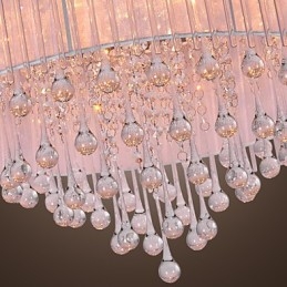 Moderno Contemporâneo Cristal Galvanizado Montagem Embutida