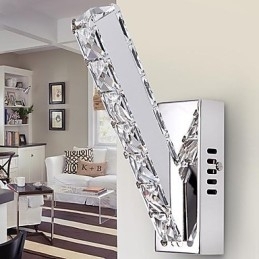 Apliques de parede de cristal Metal moderno e contemporâneo