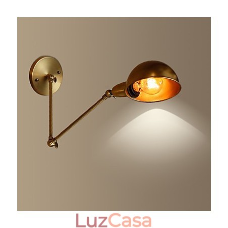 Apliques de parede estilo industrial americano Max Apliques de parede estilo industrial americano Max
