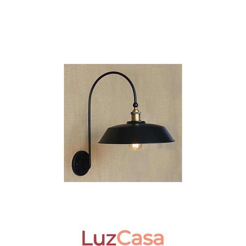 Criativo American Country Ferro Retro Redondo Industrial Sala de Estar Varanda Corredor Escadas Decoração de Quarto Lâmpada