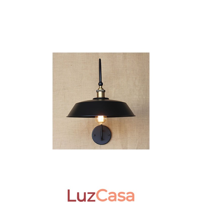 Criativo American Country Ferro Retro Redondo Industrial Sala de Estar Varanda Corredor Escadas Decoração de Quarto Lâmpada