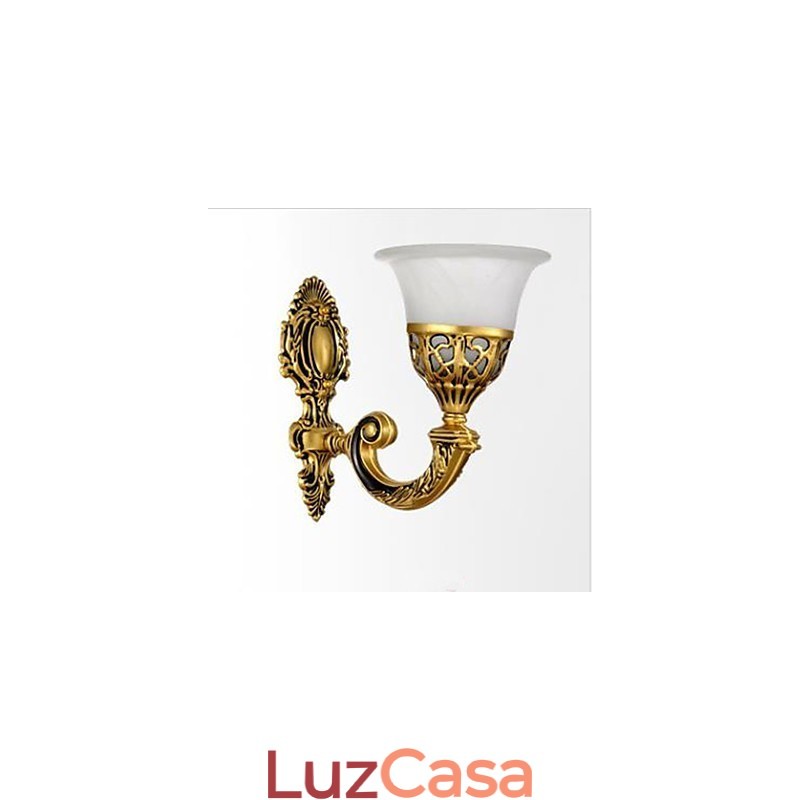 Luminária de parede europeia, corredor, escadas, luminária de parede do quarto, cabeceira da cama