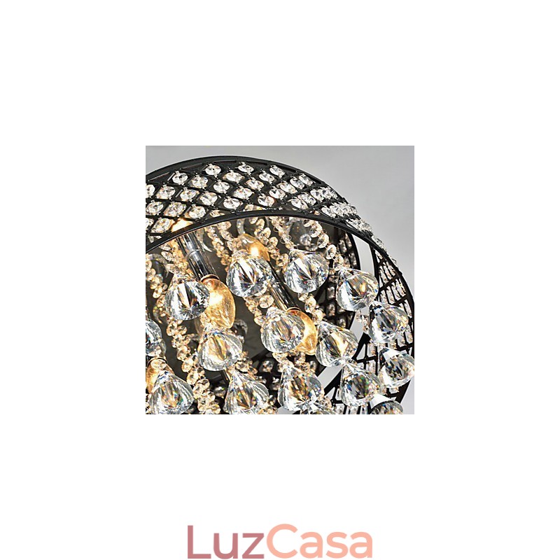 Pintura de cristal clássica tradicional Metal Montagem embutida