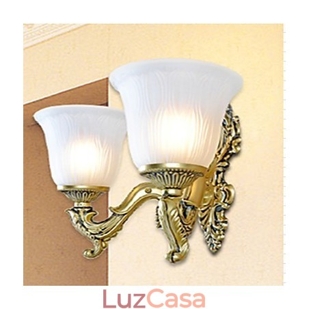 Apliques de parede tradicionais clássicos de metal