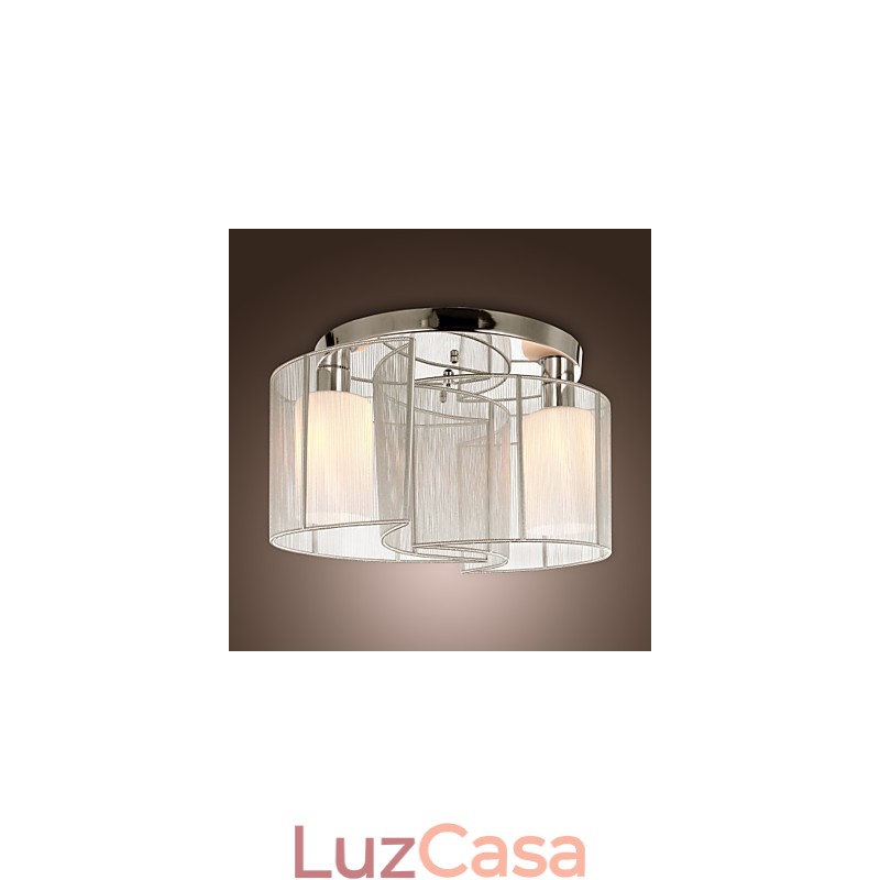 Luminária de Teto Design Moderno 2 Luzes