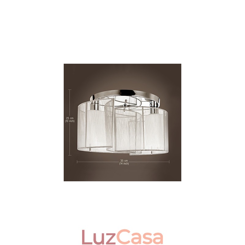 Luminária de Teto Design Moderno 2 Luzes