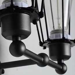 Loft American Country Iron Art Antique Lâmpada de parede Indústria Luzes