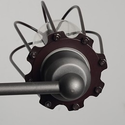 Loft American Country Iron Art Antique Lâmpada de parede Indústria Luzes