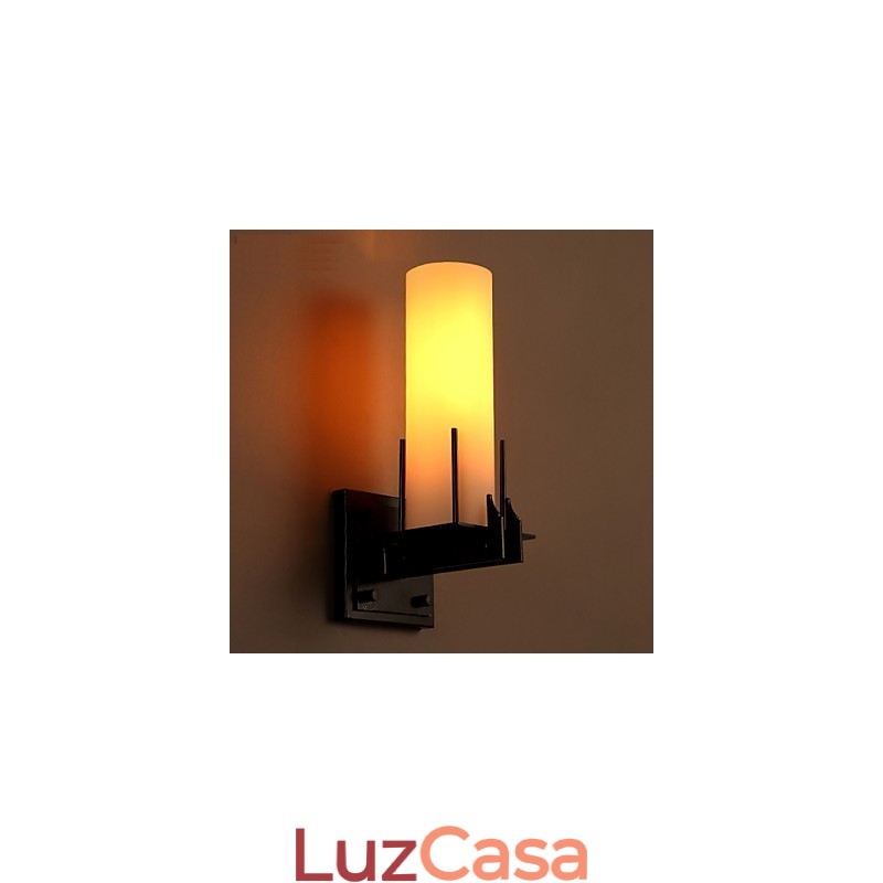Loft Contraído E Contemporâneo Retro Personalidade Castiçal Lâmpada De Parede Luzes