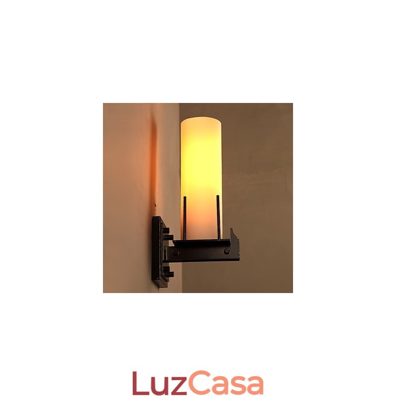 Loft Contraído E Contemporâneo Retro Personalidade Castiçal Lâmpada De Parede Luzes