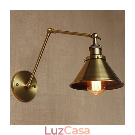 American Rural Countryside Retro Bronze Warehouse Restaurante Café Decorativo Wall Sconce American Rural Countryside Retro Bronze Warehouse Restaurante Café Decorativo Wall Sconce