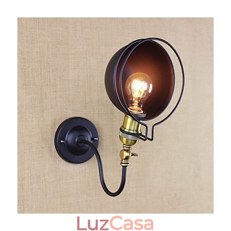 Arandelas de parede Luzes de balanço Luzes de parede de leitura Mini estilo rústico Lodge Metal Arandelas de parede Luzes de balanço Luzes de parede de leitura Mini estilo rústico Lodge Metal