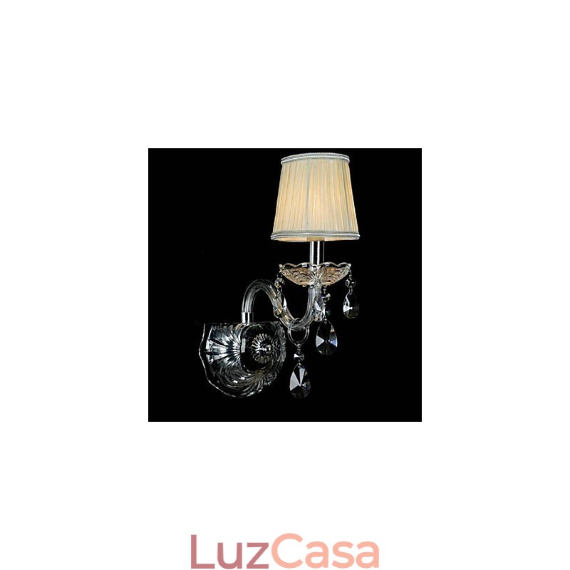Cristal Mini Estilo Arandelas de Parede Vela Luzes de Parede Modernas Contemporâneas Vidro