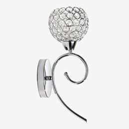 Arandelas de parede Luminárias de parede de leitura Cristal Mini Estilo Moderno Contemporâneo Metal