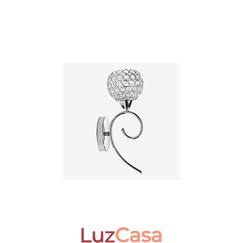 Arandelas de parede Luminárias de parede de leitura Cristal Mini Estilo Moderno Contemporâneo Metal
