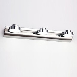 Apliques de parede Iluminação de banheiro Luzes de parede de leitura Mini estilo moderno contemporâneo Metal