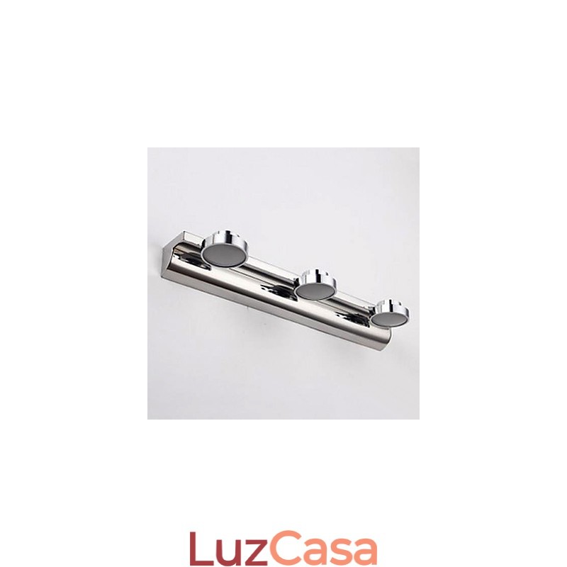 Apliques de parede Iluminação de banheiro Luzes de parede de leitura Mini estilo moderno contemporâneo Metal