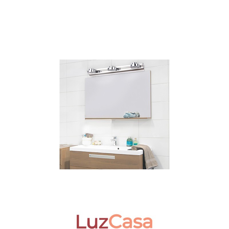 Apliques de parede Iluminação de banheiro Luzes de parede de leitura Mini estilo moderno contemporâneo Metal