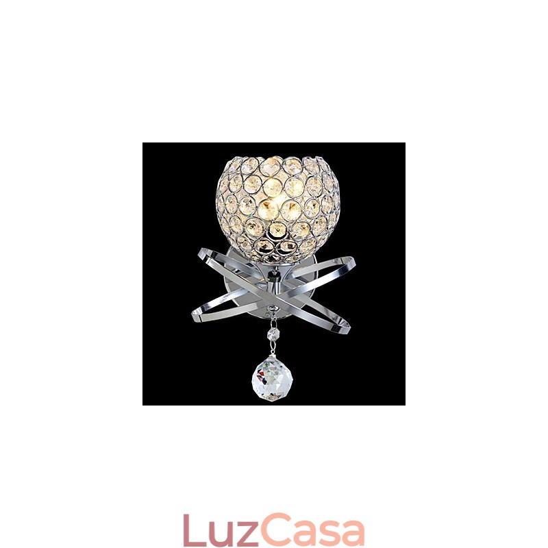 Apliques de parede de cristal Metal moderno e contemporâneo