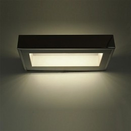Luminárias de parede embutidas modernas contemporâneas de metal