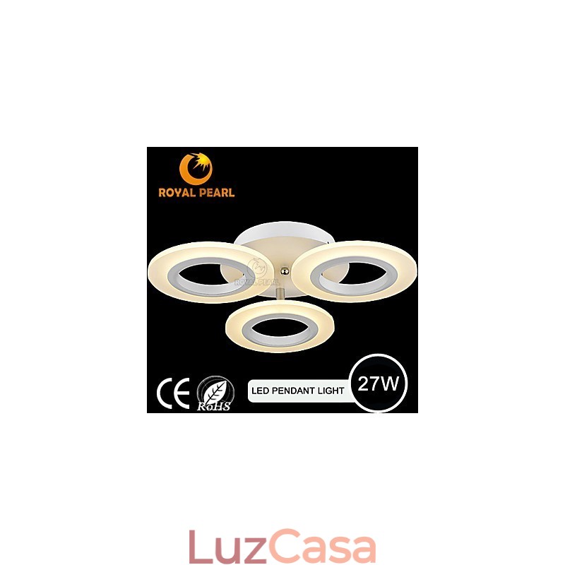 Luminária pendente moderna, luminária suspensa