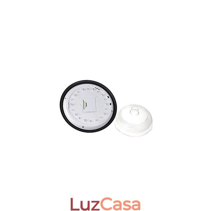Aplique de parede de plástico super brilhante branco