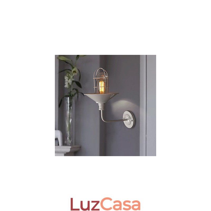 Luminária de parede criativa estilo loft retrô com personalidade para corredor