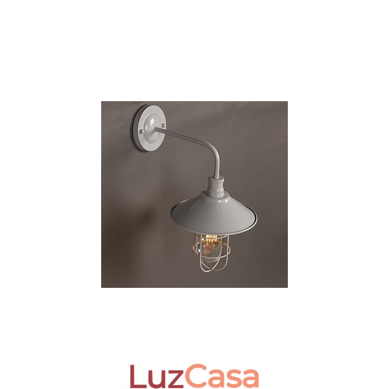 Luminária de parede criativa estilo loft retrô com personalidade para corredor