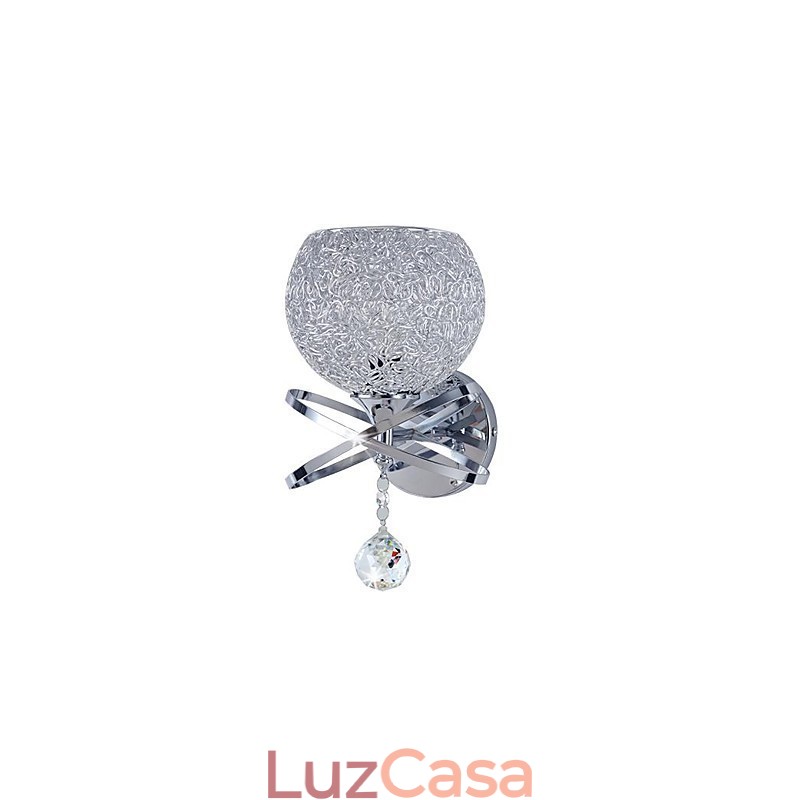 Apliques de parede de cristal Metal moderno e contemporâneo