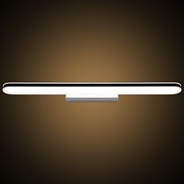 Apliques de parede Iluminação de banheiro Luzes de parede de leitura Mini estilo moderno contemporâneo Metal