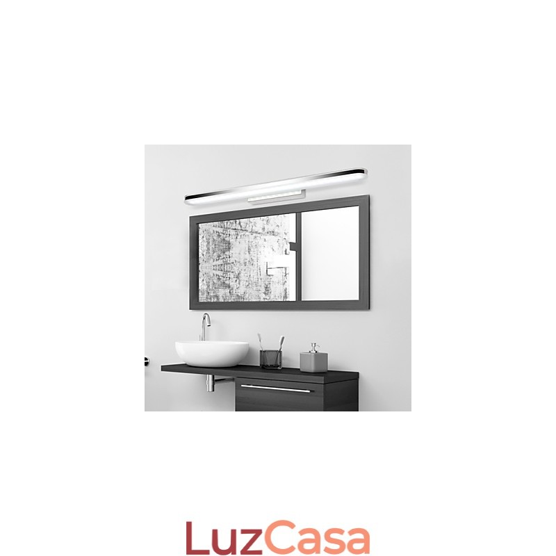 Apliques de parede Iluminação de banheiro Luzes de parede de leitura Mini estilo moderno contemporâneo Metal