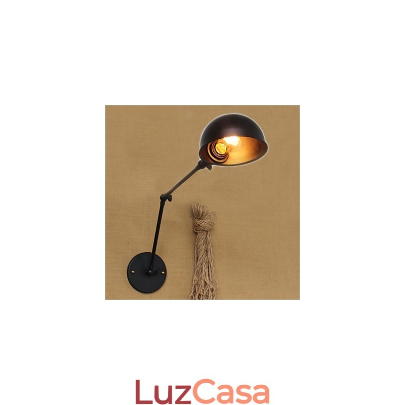 Estilo industrial minimalista braço longo dupla personalidade Ills cabeceira jantar arandela decorativa parede