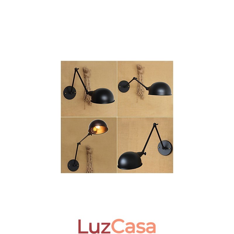 Estilo industrial minimalista braço longo dupla personalidade Ills cabeceira jantar arandela decorativa parede