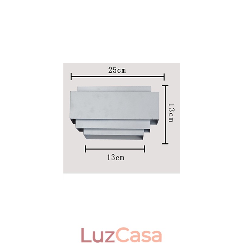 Apliques de parede Mini Style Moderno Contemporâneo Metal