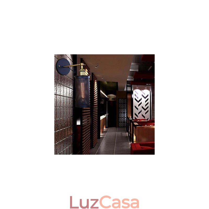 Apliques de parede tradicionais clássicos de metal