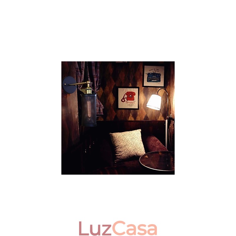 Apliques de parede tradicionais clássicos de metal