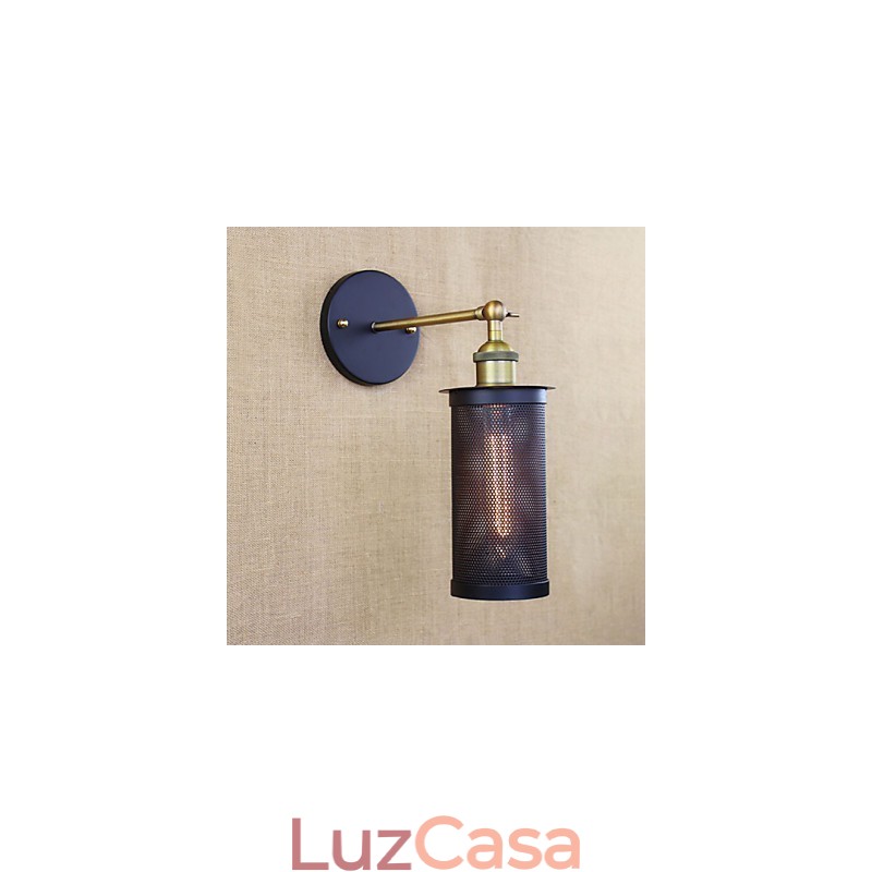 Apliques de parede tradicionais clássicos de metal