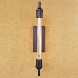 Europa e roupas retrô arte restaurante edison lâmpada flauta arandela decorativa