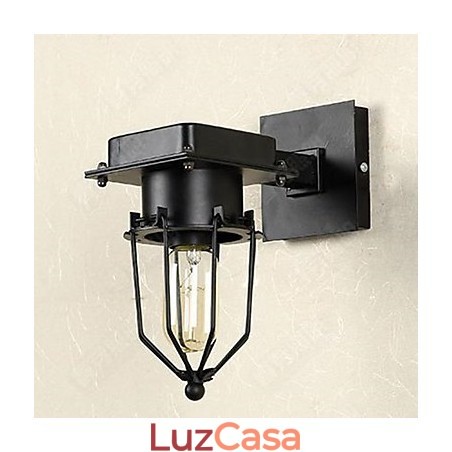 Luminária de parede industrial retrô loft com cabeça única Luminária de parede industrial retrô loft com cabeça única