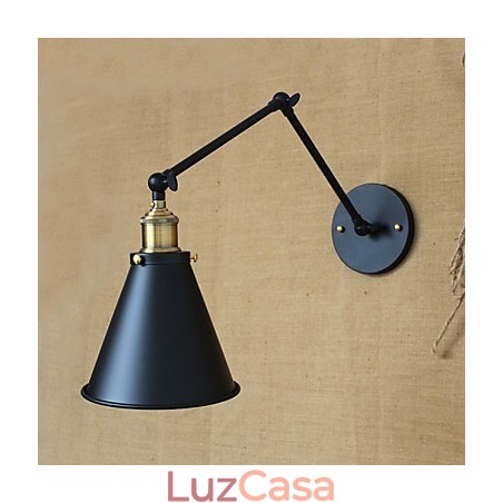 American Country Pastoral Style Minimalista Cama de casal Luminária de parede de braço longo Corredor Canal Entrada do armazém American Country Pastoral Style Minimalista Cama de casal Luminária de parede de braço longo Corredor Canal Entrada do armazém