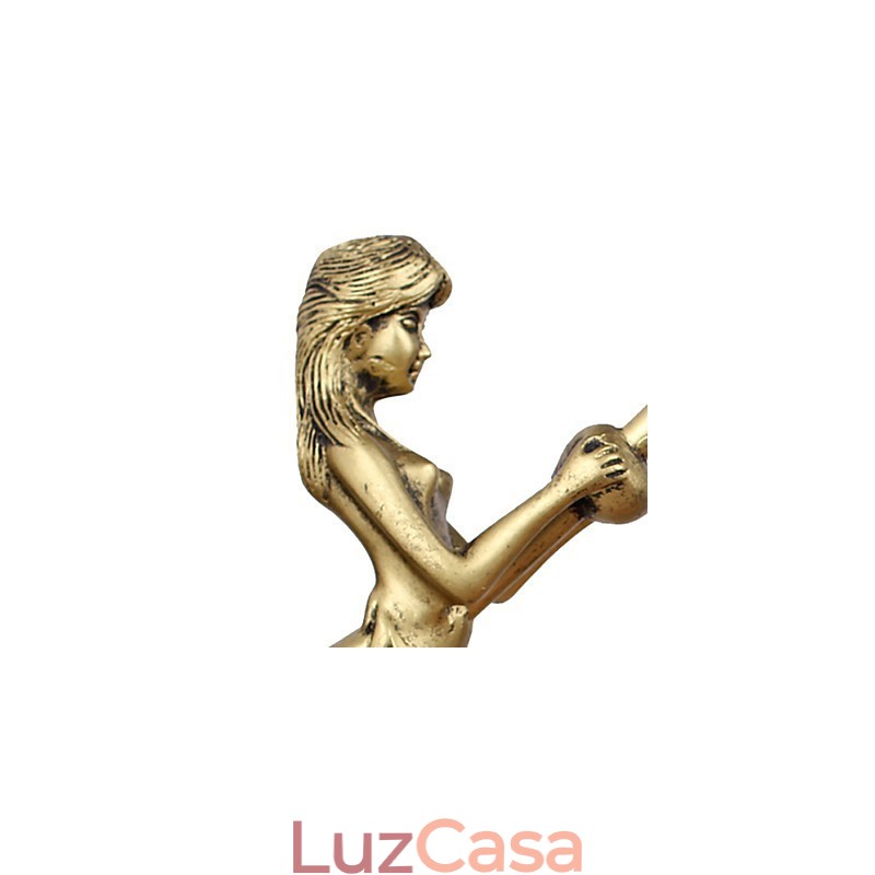 Luminária de parede de ferro forjado criativa rural contratada europeia