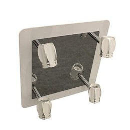 Moderno Chrome Wall Lights Luzes de banheiro com 4 luzes