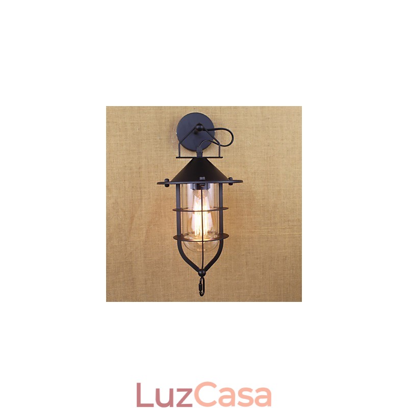 Loja de roupas retrô Restaurante Cena Decorativa Arandela de parede