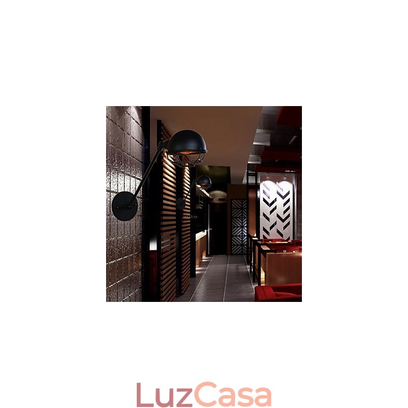 Apliques de parede tradicionais clássicos de metal